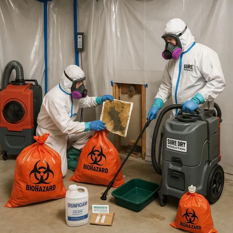 Contaminated Water Handling Protocols process in Fountain County, IN
