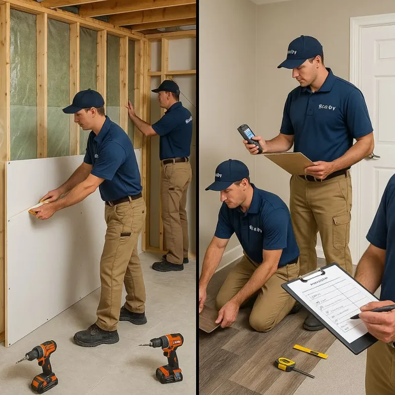 Repairs and Reconstruction process in Fountain County, IN